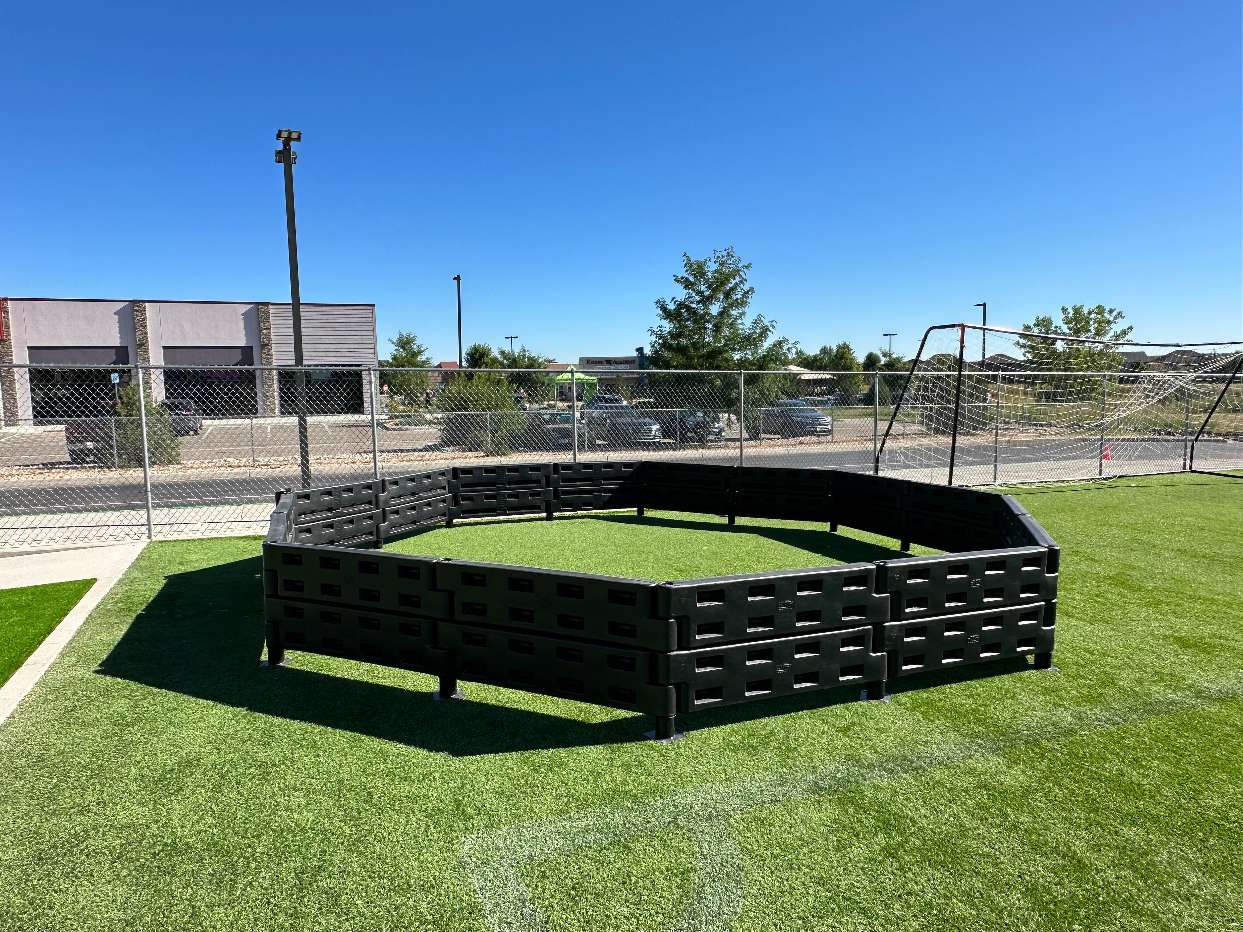 Action Play Systems Gaga Ball Pit With ADA Gate APS-GaGaPit