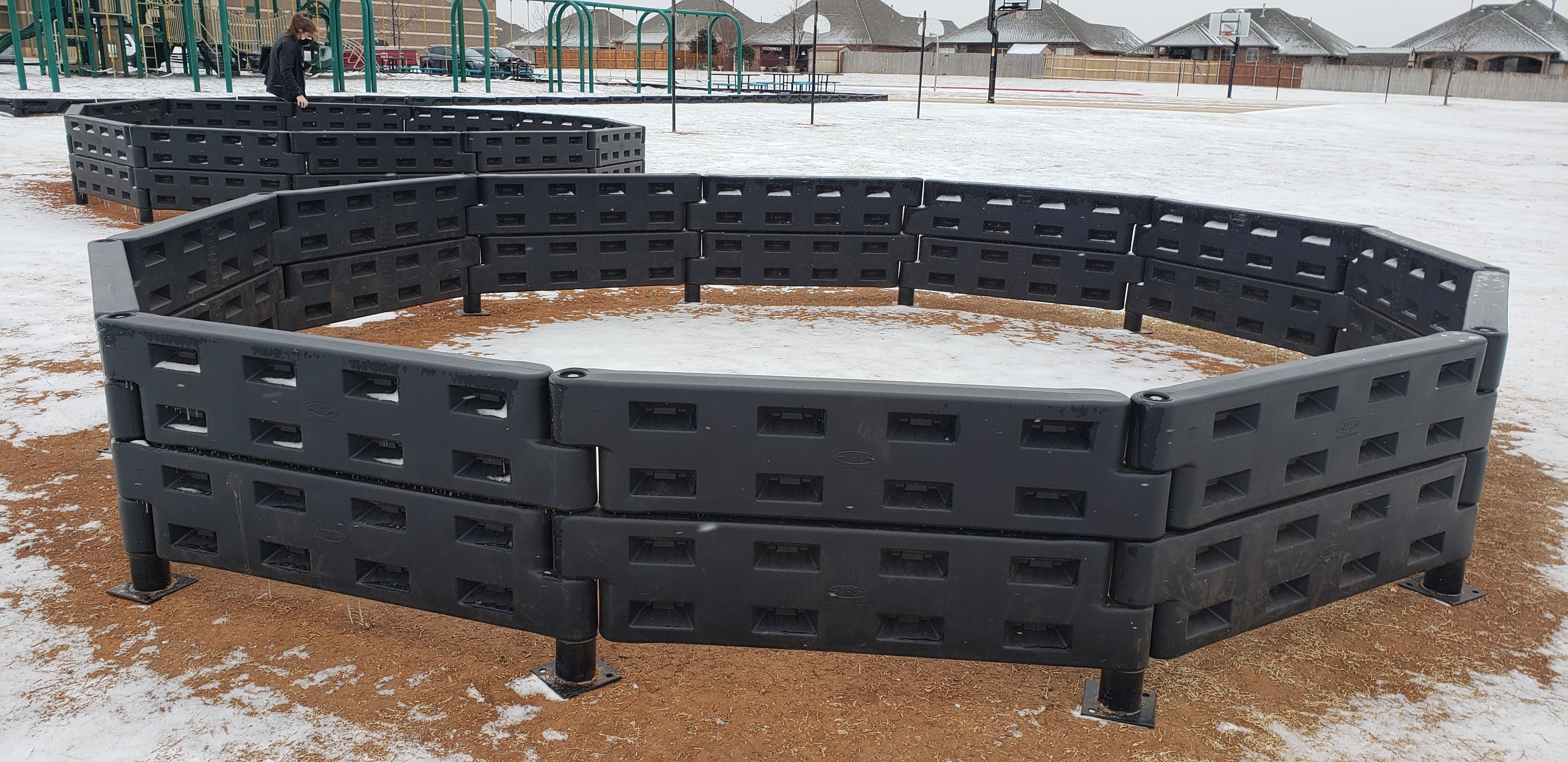 Action Play Systems Gaga Ball Pit With ADA Gate APS-GaGaPit