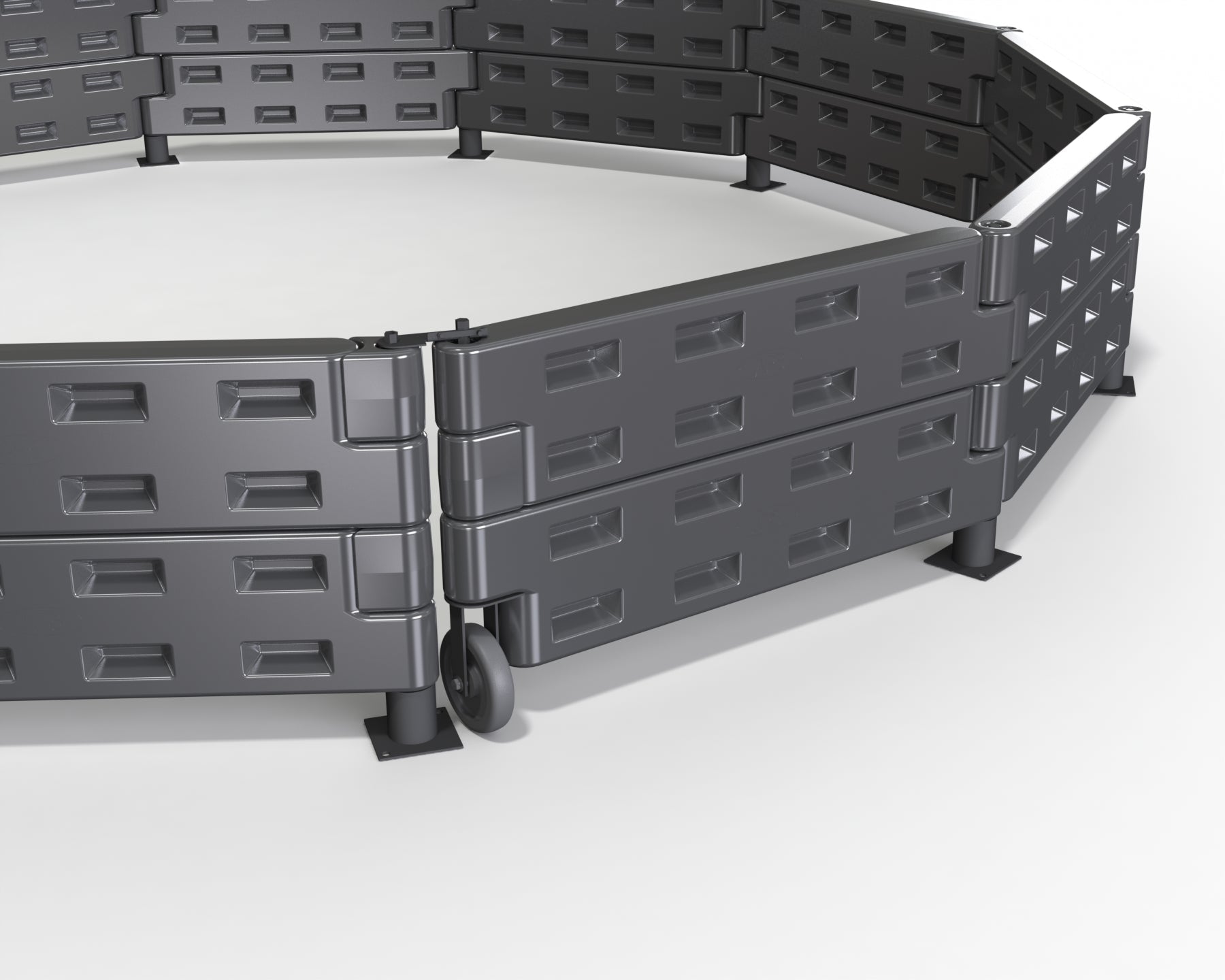 Action Play Systems Gaga Ball Pit With ADA Gate APS-GaGaPit
