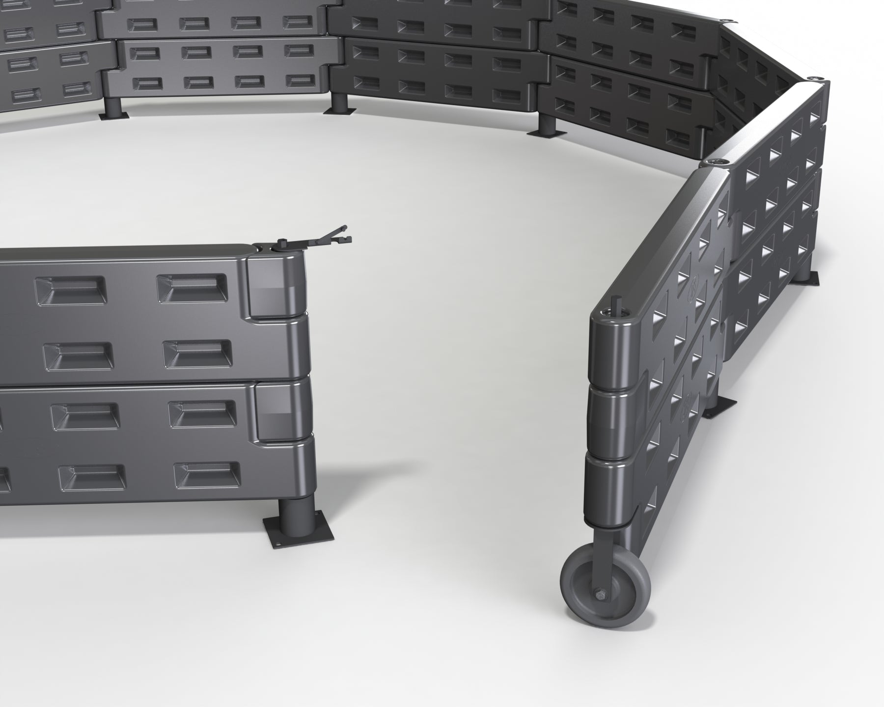 Action Play Systems Gaga Ball Pit With ADA Gate APS-GaGaPit